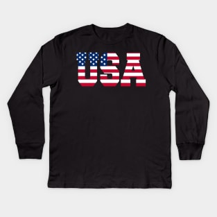 usa Kids Long Sleeve T-Shirt